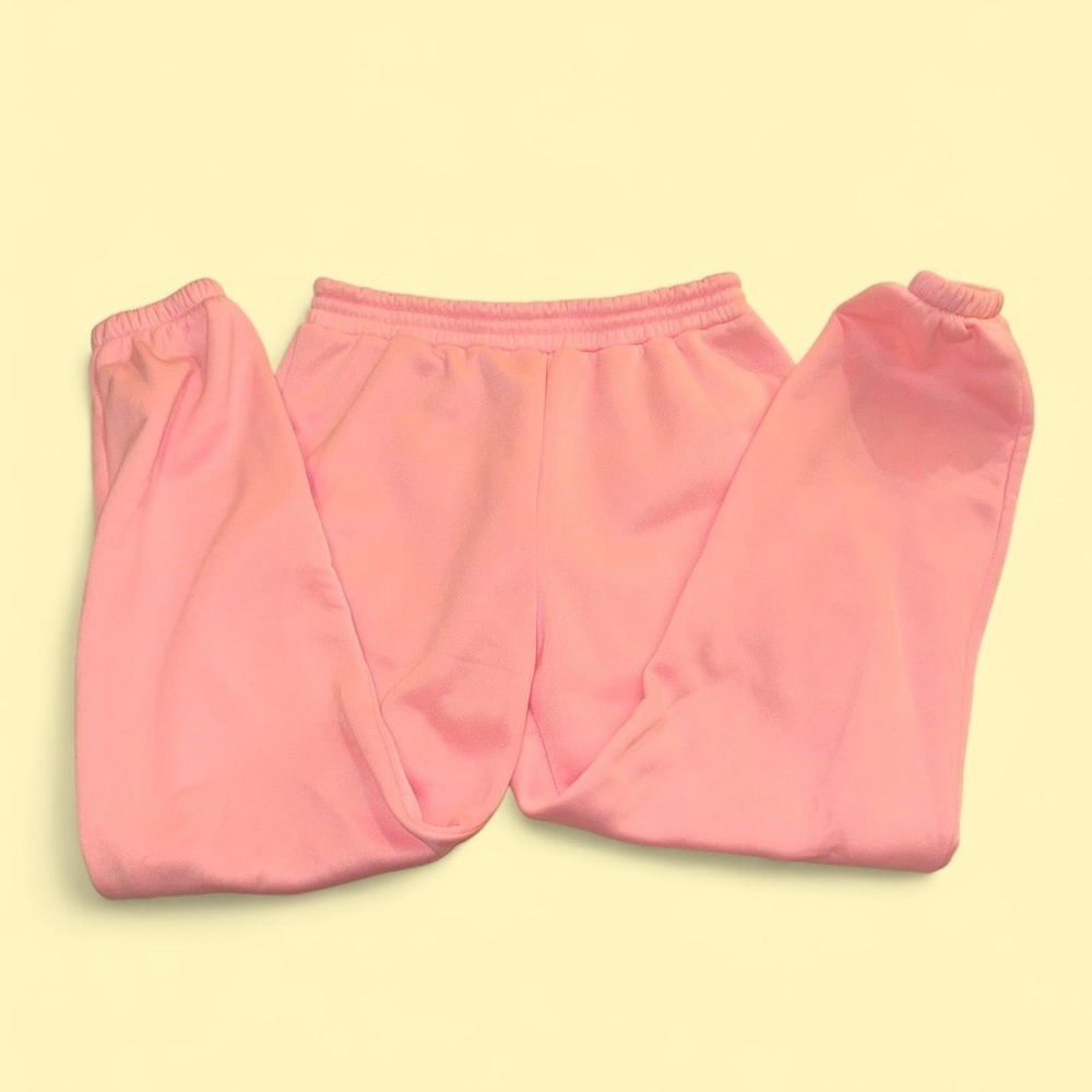 SHEIN Bright Pink Kids Joggers